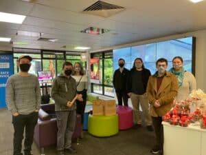 ZGuy staff at a Wollongong community fundraiser