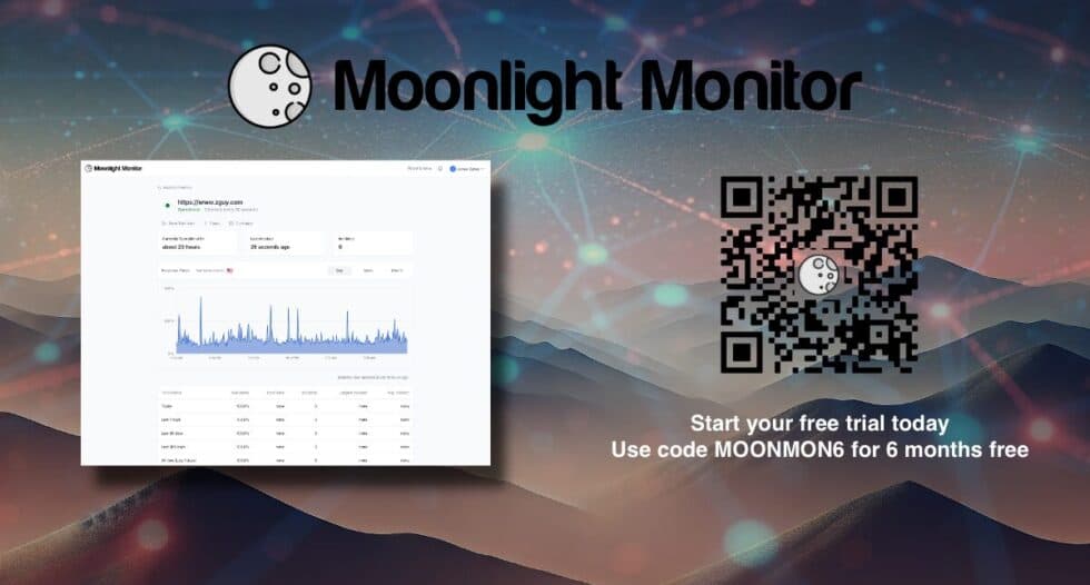Moonlight Monitor: Real-Time Website Monitoring