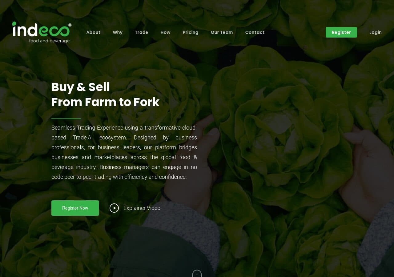 Indeco — Transparent peer-to-peer trading